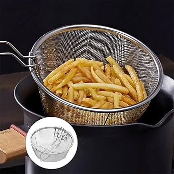 業務用　ステンレス製フライバスケット 30cm 業務用ステンレス製フライバスケット 30cm